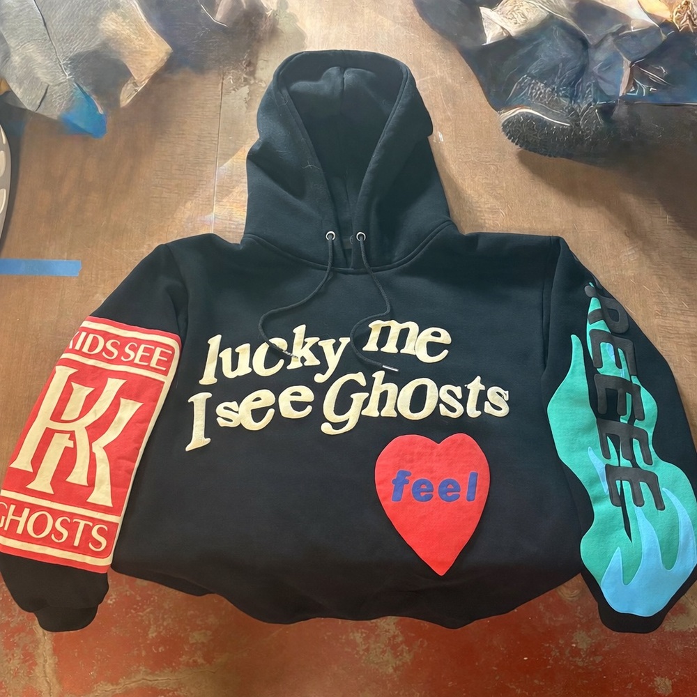 “Lucky Me I See Ghosts” hoodie